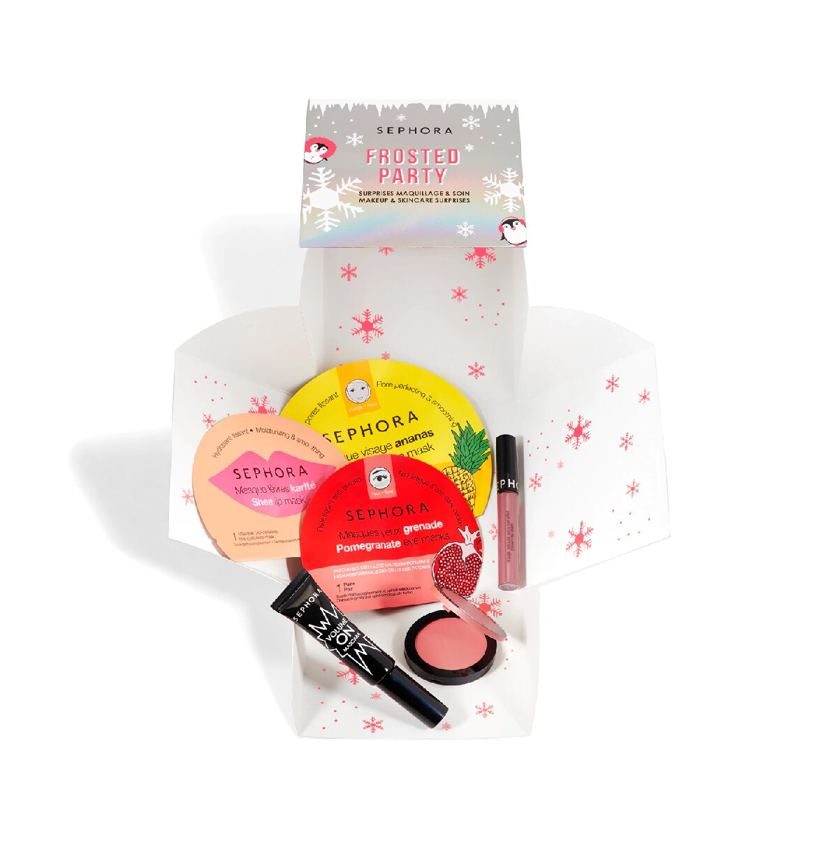 FROSTED PARTY MAKEUP & SKINCARE (SET DE MAQUILLAJE Y CUIDADO DE LA PIEL)